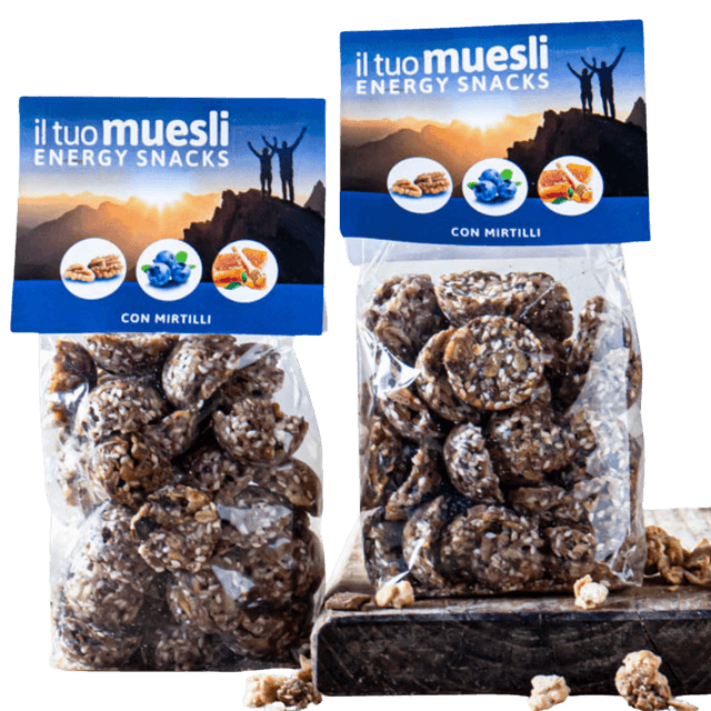 Energy Snacks MIT HEIDELBEERE